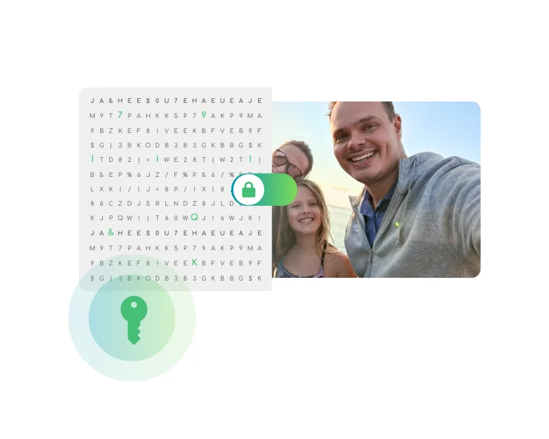 Sichere verschlüsselte Speicherung mit Datenschutz